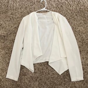 White Blazer Size L